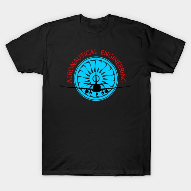 aeronautical engineering aerospace engineer T-Shirt by PrisDesign99